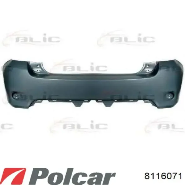 Передній бампер PTY041076BA Signeda