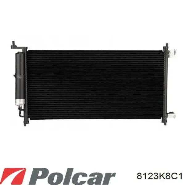 Радіатор кондиціонера 8123K8C1 Polcar