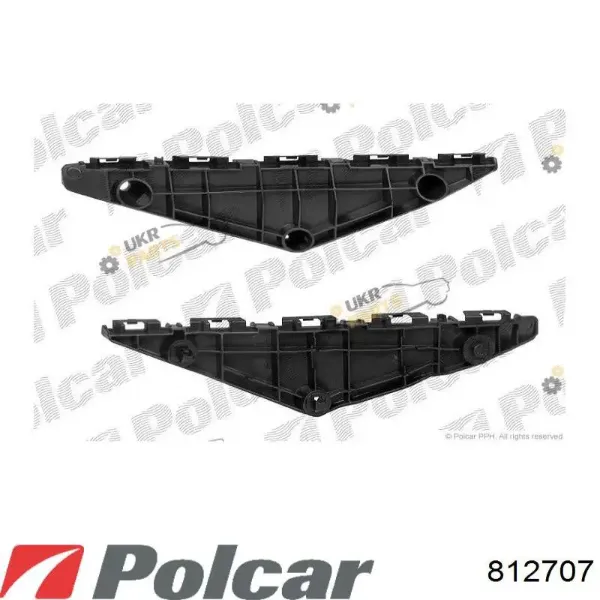 Передній бампер 812707 Polcar