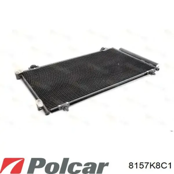 Радіатор кондиціонера 8157K8C1 Polcar