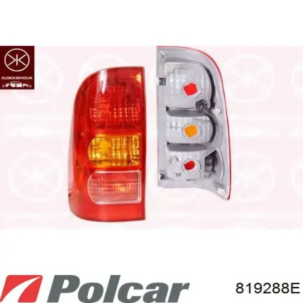 Задня права фара 819288E Polcar
