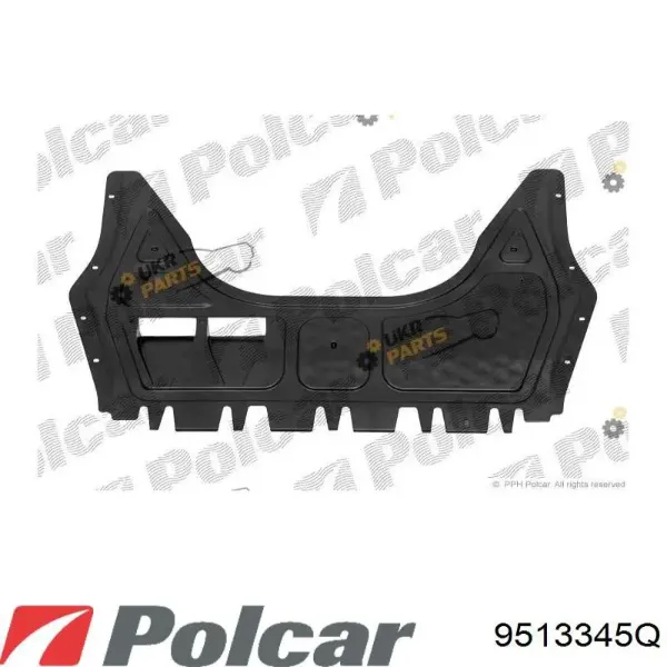 Купити 9513345Q Polcar Захист піддона картера двигуна