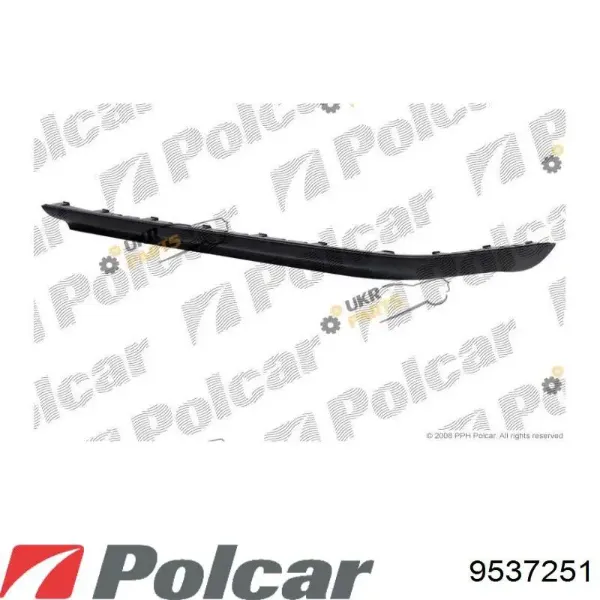 Спойлер переднього бампера, лівий 9537251 Polcar