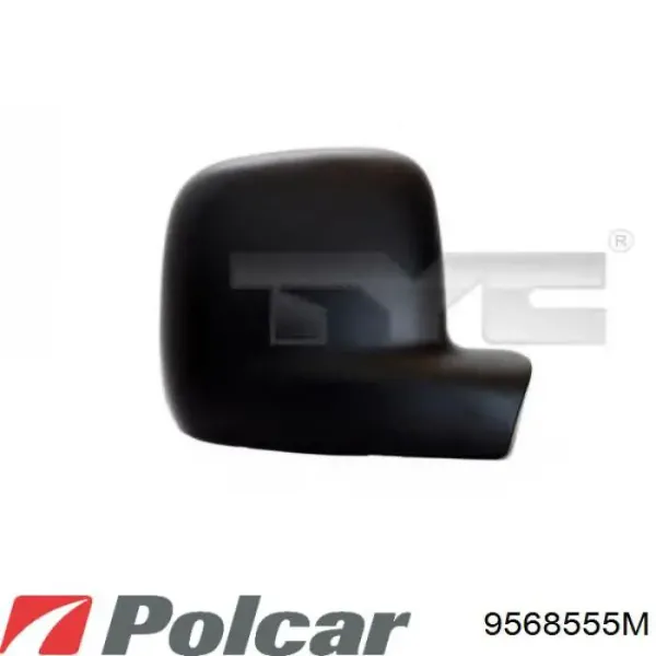Дзеркальний елемент дзеркала заднього виду, правого 9568555M Polcar
