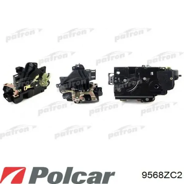 Замок дверки правої передньої 9568ZC2 Polcar