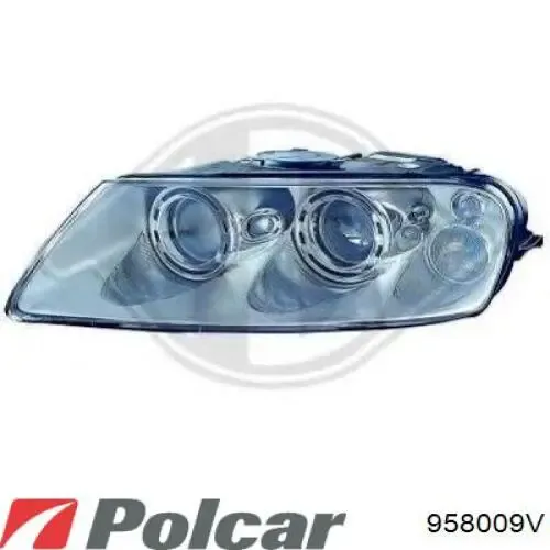 Фара ліва 958009V Polcar