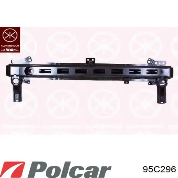 Задній бампер 95C296 Polcar