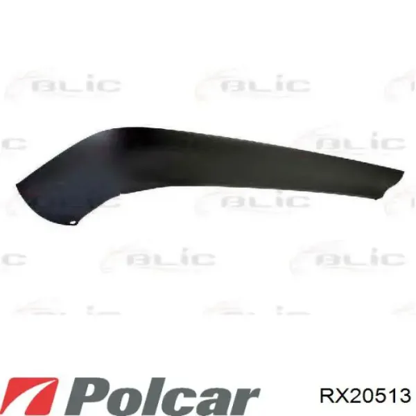 Кронштейн бампера заднього, зовнішній RX20513 Polcar