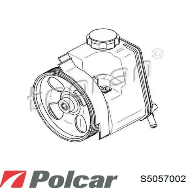 Насос ГУР S5057002 Polcar