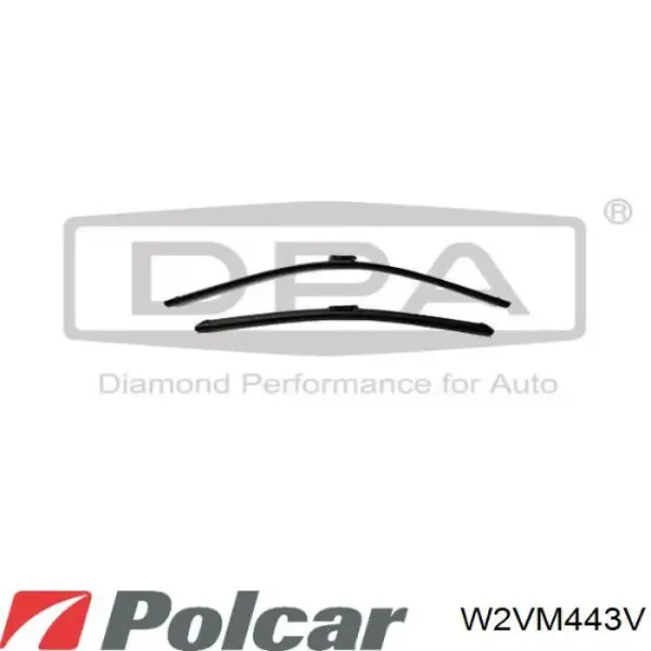 Щітки склоочисника W2VM443V Polcar
