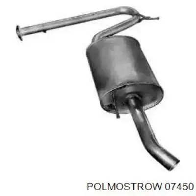 Глушник, задня частина 7450 Polmostrow