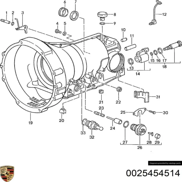 0025454514 Porsche