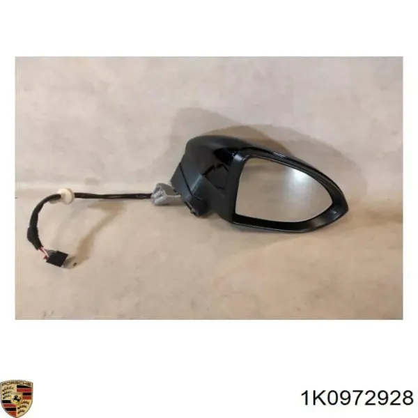 Накладка дзеркала заднього виду, ліва 1K0972928 Porsche