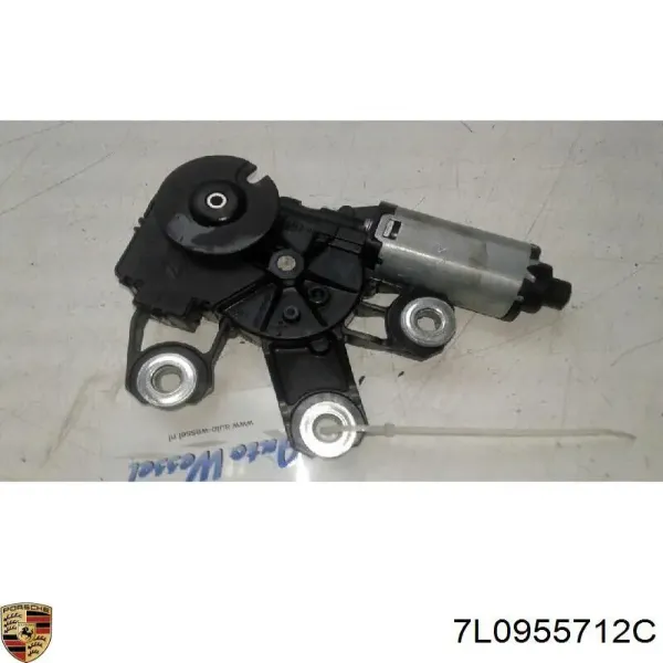 Моторчик заднього склоочисника 7L0955712C Porsche