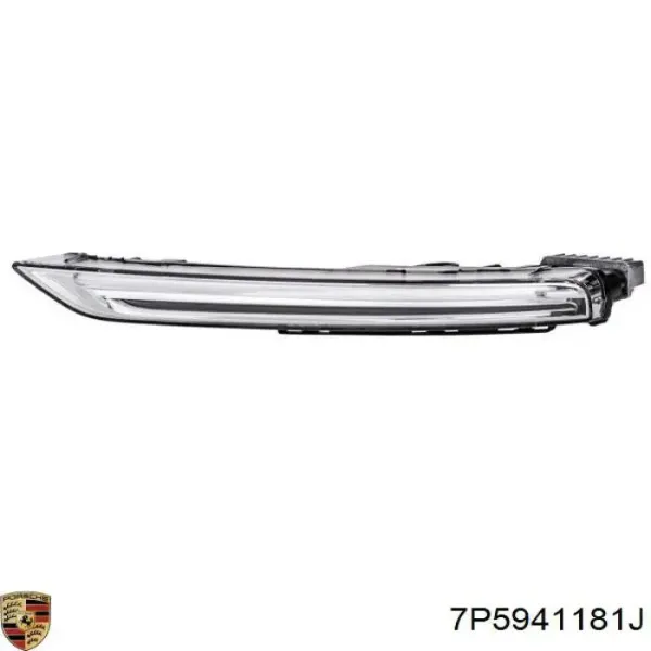 Вказівник повороту лівий 7P5941181J Porsche