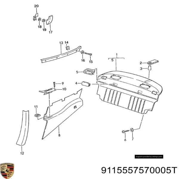  9115557570005T Porsche