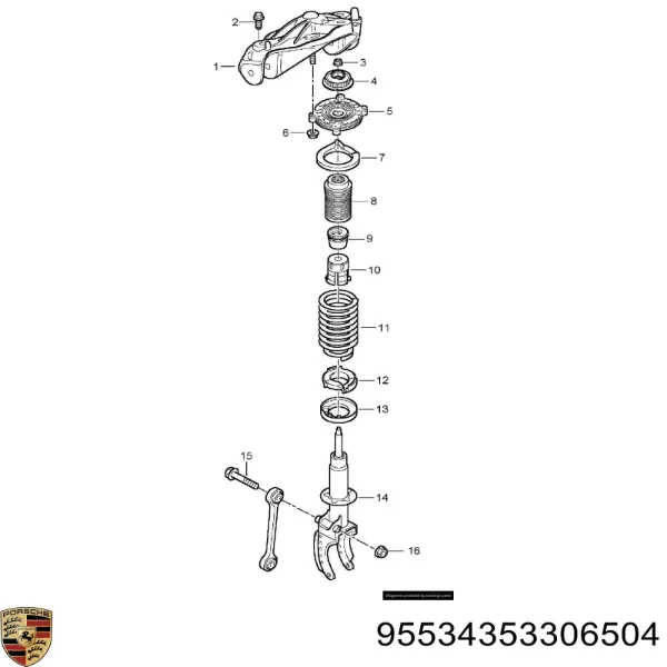 95534353306504 Porsche