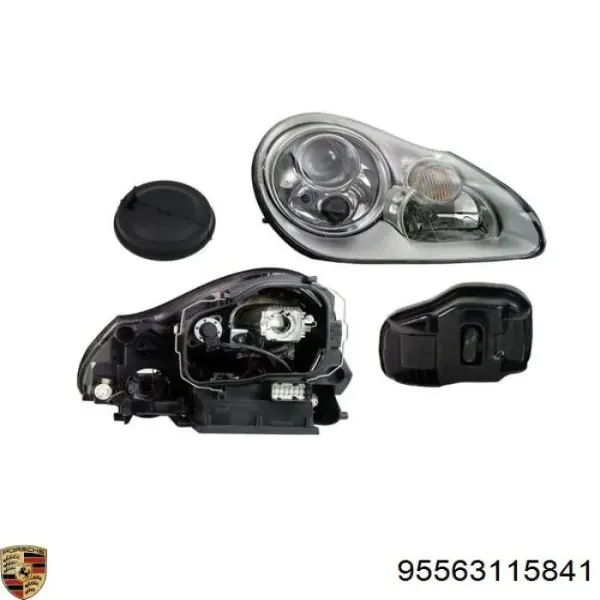 Фара права 95563115430 Porsche