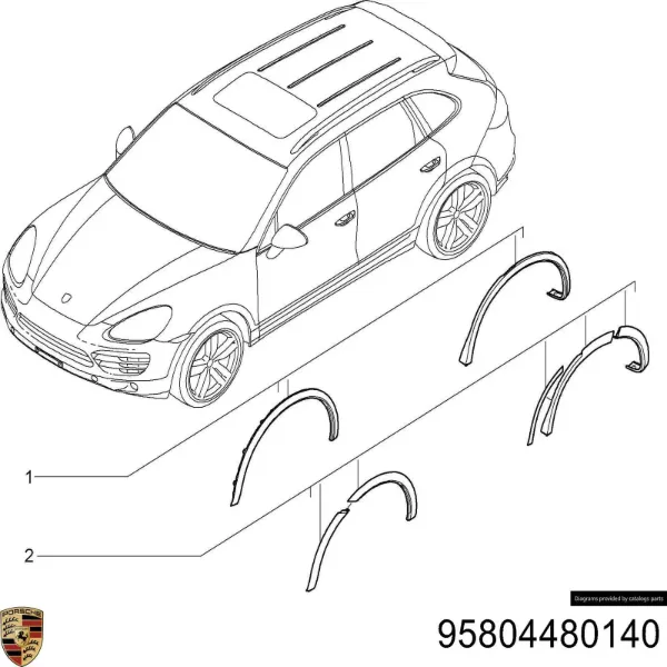  95804480140 Porsche