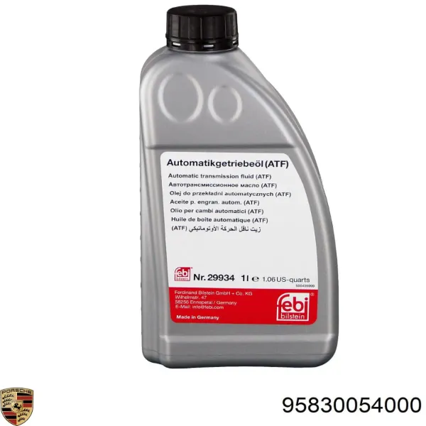 Масло трансмісії 95830054000 Porsche