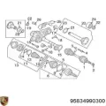 Пильник ШРКШа внутрішній лівий Porsche Cayenne 92A