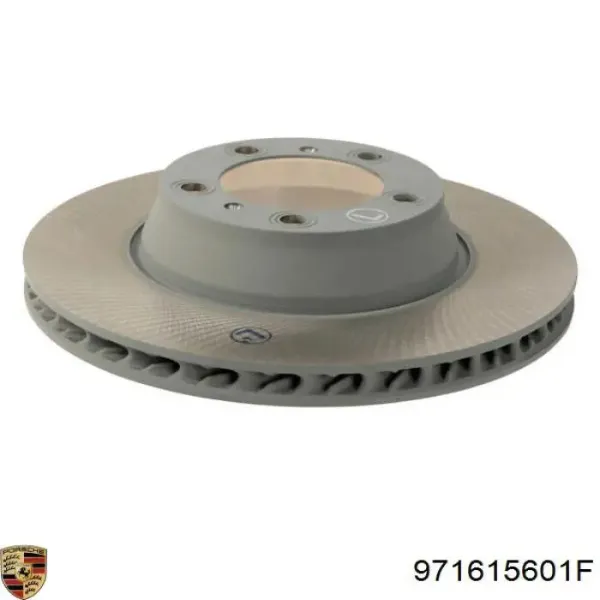 Гальмівні диски 971615601F Porsche