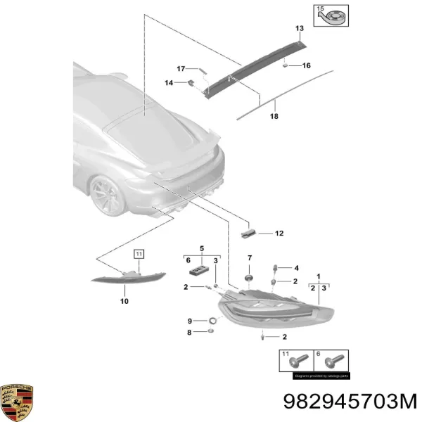  982945703M Porsche