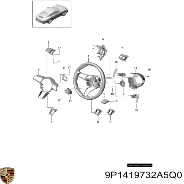  9P1419732A5Q0 Porsche