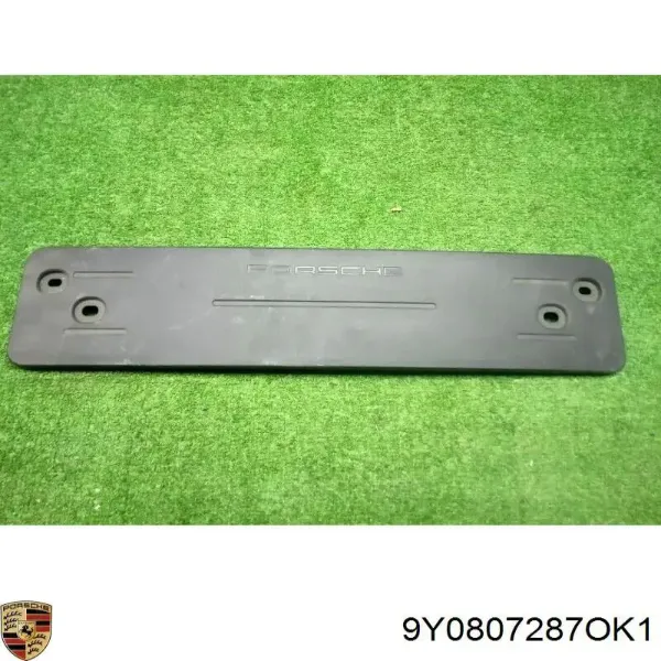 Панель кріплення номерного знака, переднього 9Y0807287OK1 Porsche
