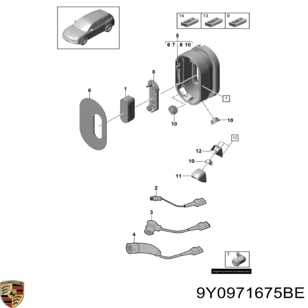  9Y0971675BE Porsche