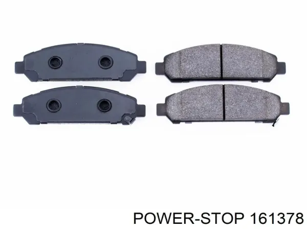 Передні тормозні колодки 161378 Power Stop