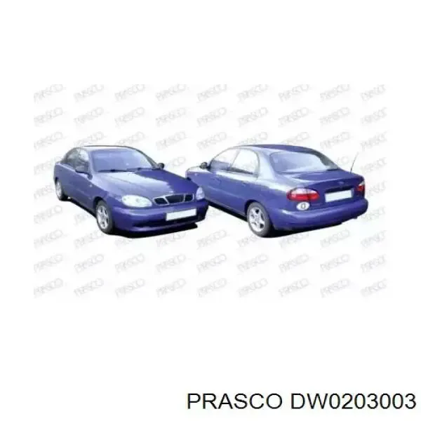 Крило переднє праве Daewoo Lanos седан (KLAT) (1997 - 2008) ціна, від