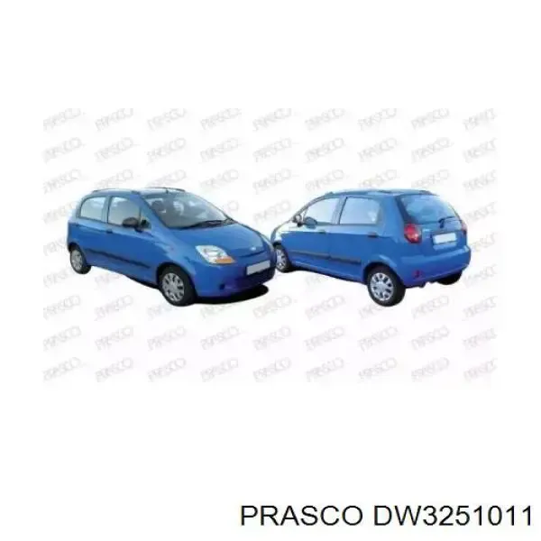 Передній бампер 96951900 General Motors