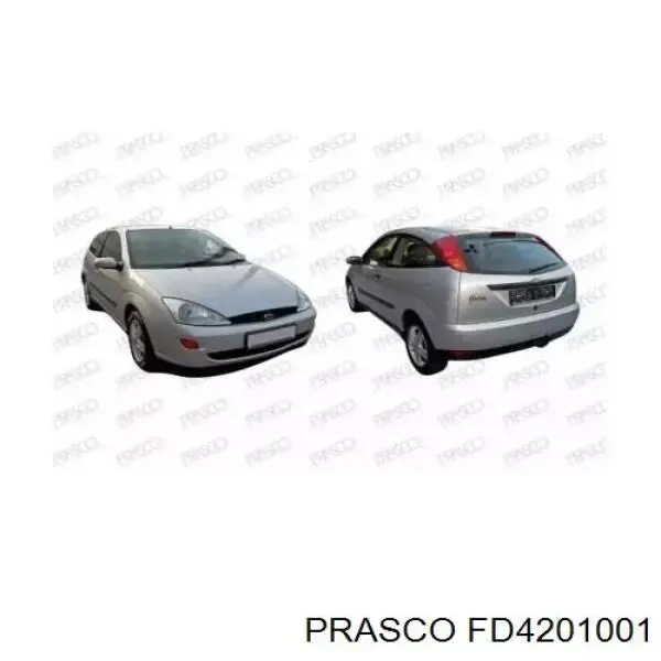 Бампер на авто Ford Focus I седан (DFW) (1999 - 2005) ціна, від