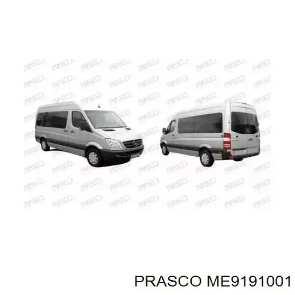 Бампер передній Mercedes Sprinter I 3-t