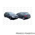 Дзеркальний елемент дзеркала заднього виду, лівого PEUGEOT 00008151GK
