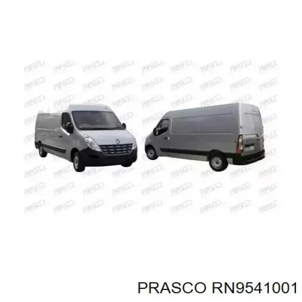  Передній бампер Renault Master 3