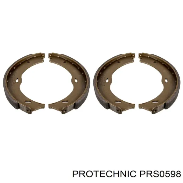 Колодки ручника PRS0598 Protechnic