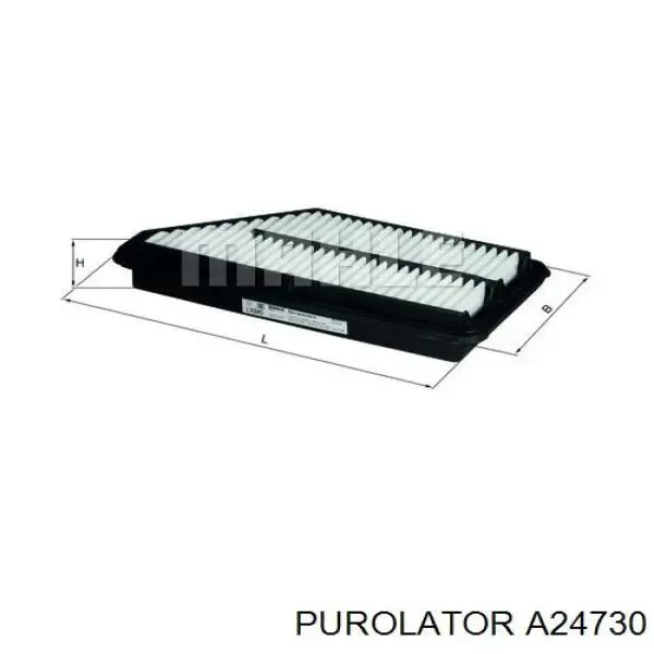 Повітряний фільтр A24730 Purolator