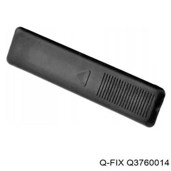 Заглушка рейки/рейлинга багажника даху, передня Q3760014 Q-fix