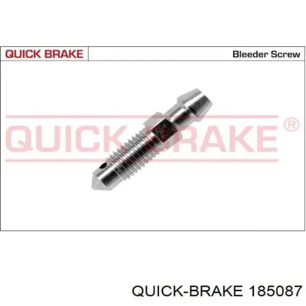 Поршень супорту гальмівного, переднього 185087 Quick Brake