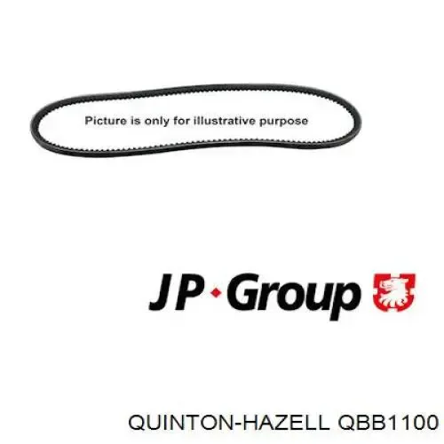 Ремінь генератора QBB1100 QUINTON HAZELL