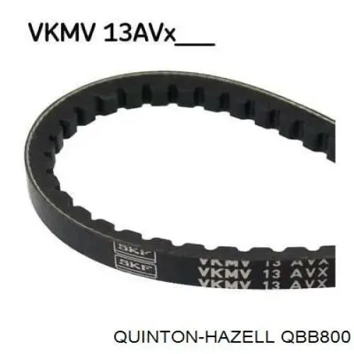 Ремінь генератора QBB800 QUINTON HAZELL