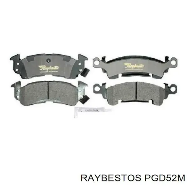 Передні тормозні колодки PGD52M Raybestos