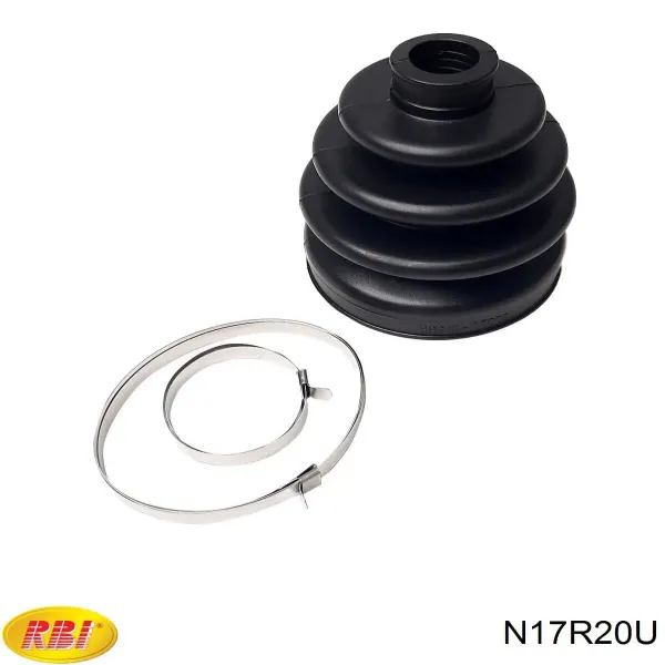 Пильник ШРУСа зовнішній N17R20U RBI
