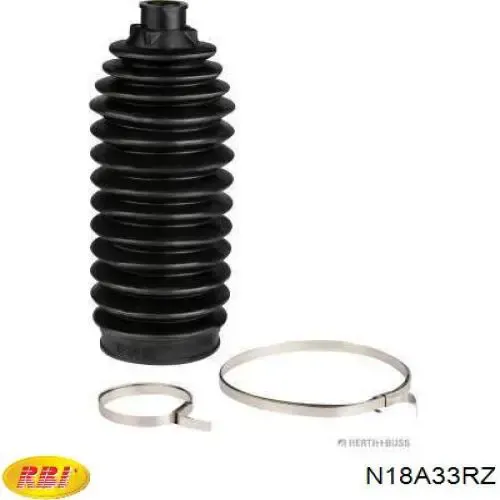Пильник рульової рейки N18A33RZ RBI