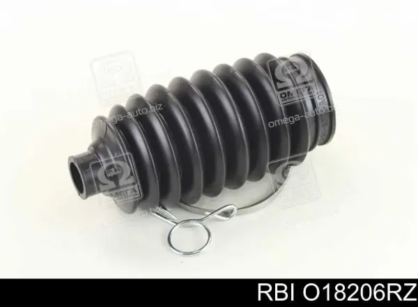 Пильник рульового механізму/рейки, лівий O18206RZ RBI