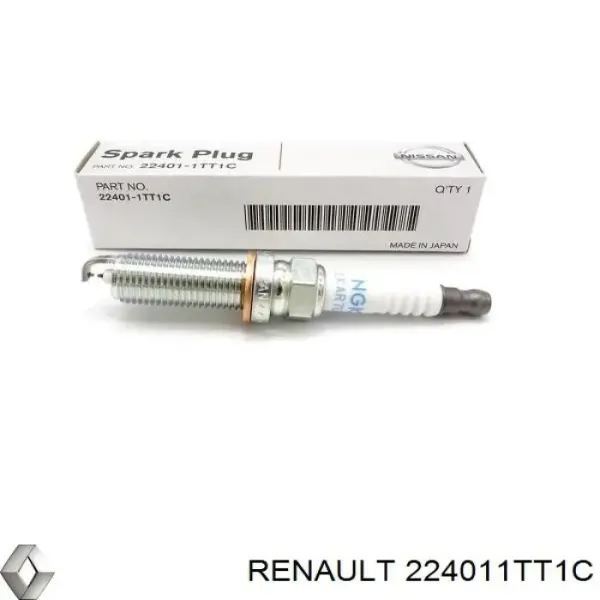 Свічки Renault (RVI) 224011TT1C