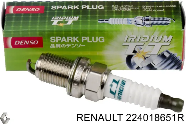 Свічки запалювання 224018651R Renault (RVI)