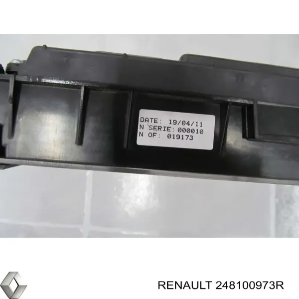 Приладова дошка-щиток приладів 248100973R Renault (RVI)